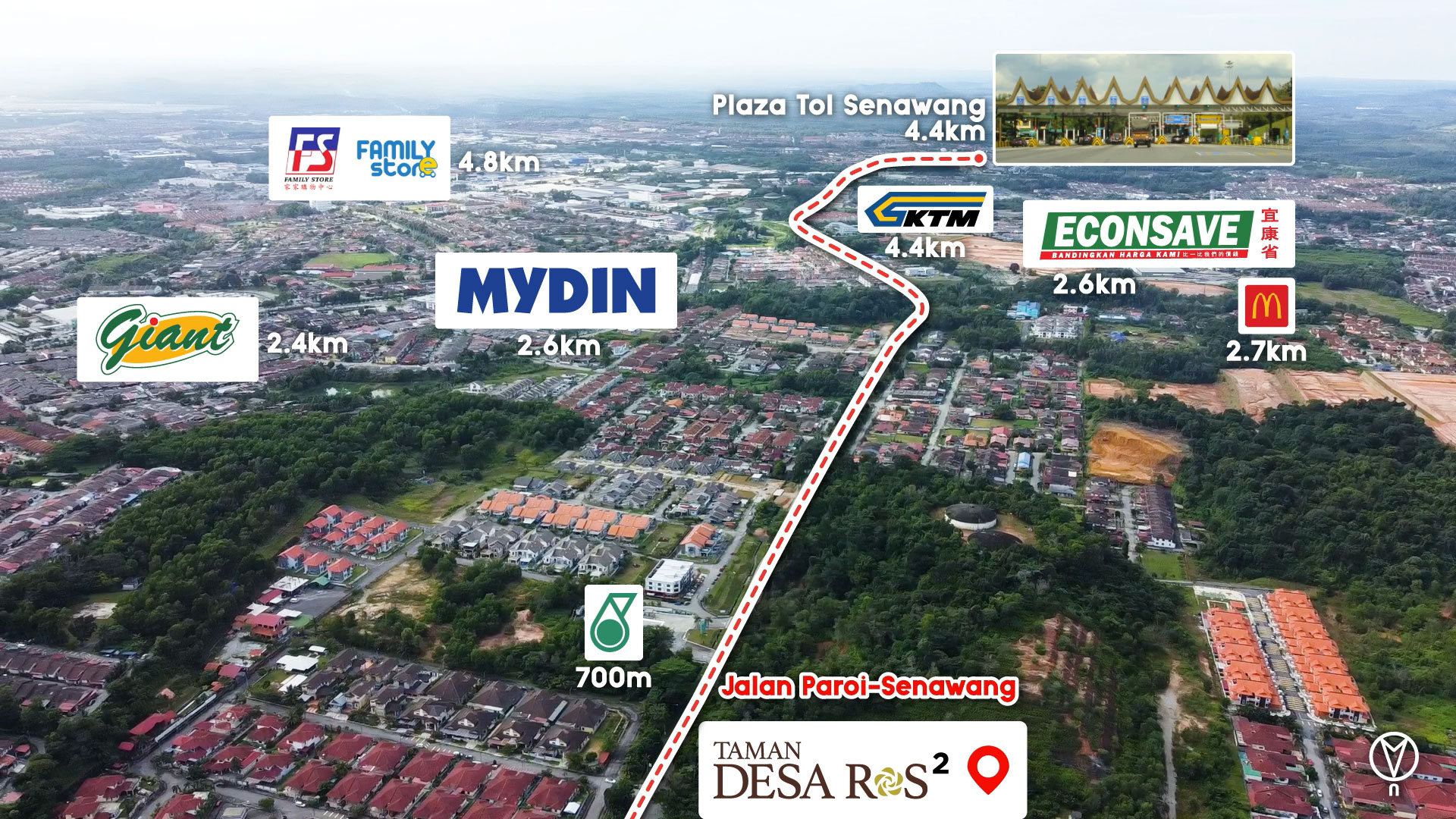 Memperkenalkan Projek Taman Desa Ros 2 di Jalan Paroi, Senawang!