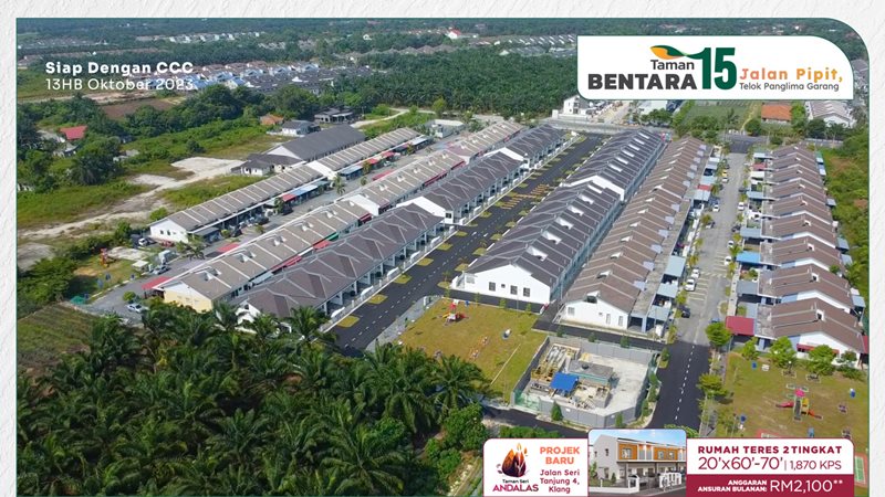 Taman Bentara 15 - Projek Siap dibina dengan CCC pada 13HB OCTOBER 2023