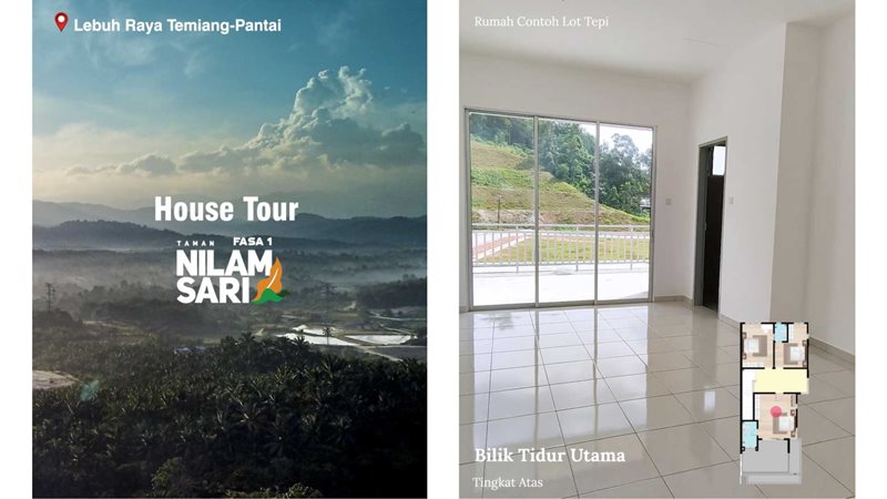 Taman Nilam Sari - House Tour Rumah Idaman Anda