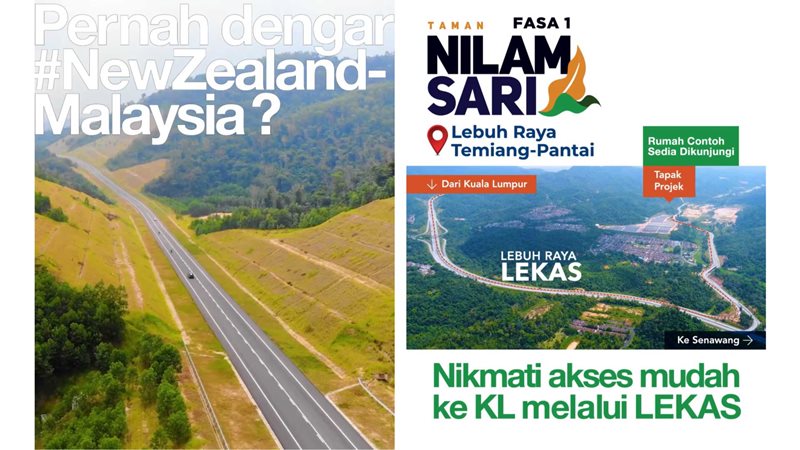 Taman Nilam Sari - Nikmati pemandangan indah #NewZealandMalaysia