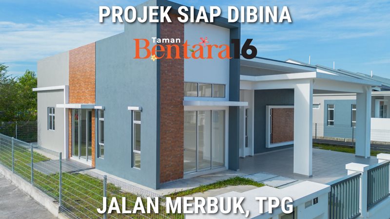 Taman Bentara 16 - Projek Siap dibina dengan CCC pada 13HB MAC 2025