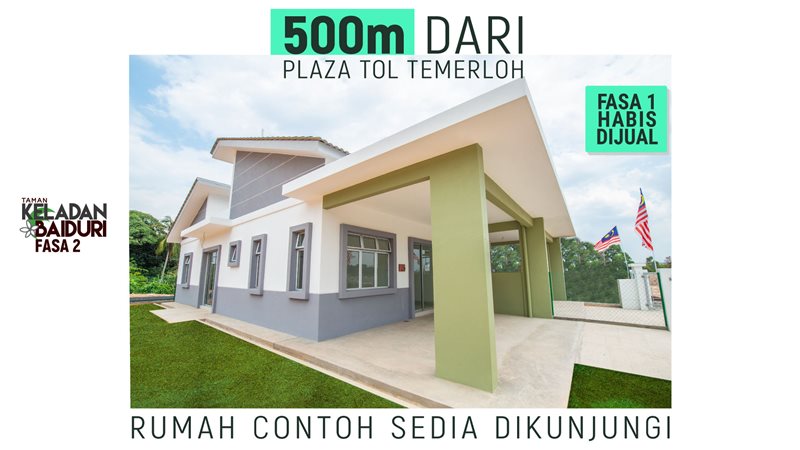 Tmn Keladan Baiduri (500m Dari Tol Temerloh)