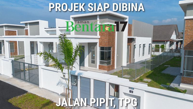 Taman Bentara 17 - Projek Siap dibina dengan CCC pada 13HB MAC 2025