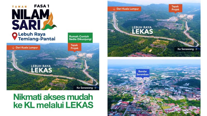 Taman Nilam Sari - Keindahan Semula Jadi dan Bandar Seremban