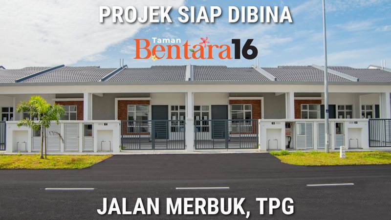 Taman Bentara 16 - Projek Siap dibina dengan CCC pada 13HB MAC 2025
