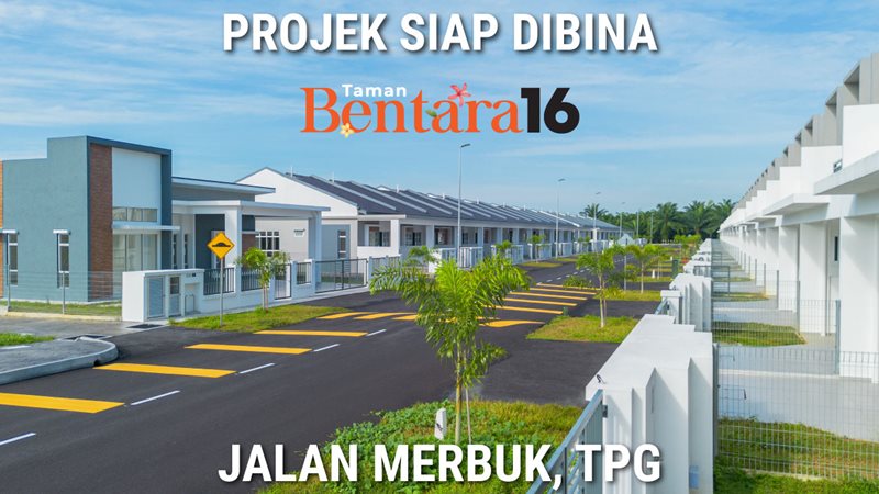 Taman Bentara 16 - Projek Siap dibina dengan CCC pada 13HB MAC 2025