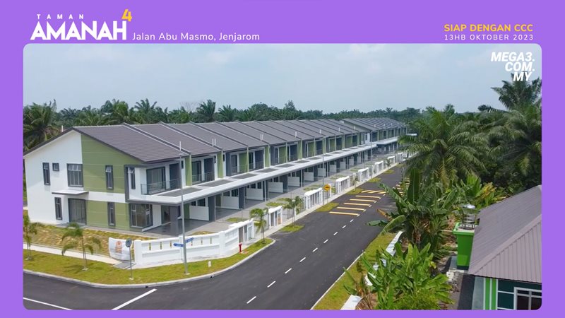 Taman Amanah 4 - Projek Siap dibina dengan CCC pada 13HB OKTOBER 2023