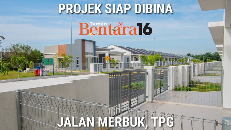 Taman Bentara 16 - Projek Siap dibina dengan CCC pada 13HB MAC 2025