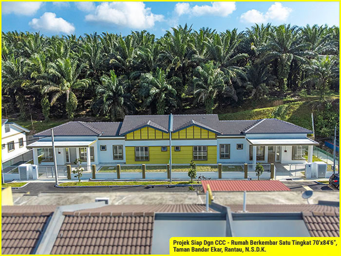 Taman Bandar Ekar Siap Dibina