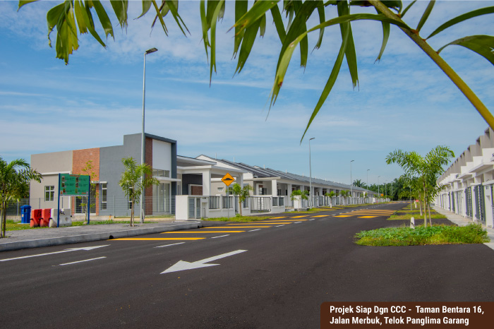 Projek Siap Taman Bentara 16