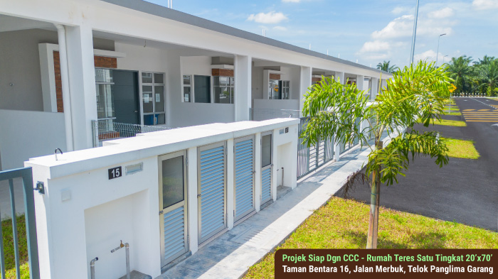 Projek Siap Taman Bentara 16