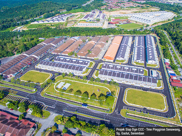 Taman Pinggiran Senawang Siap Dibina