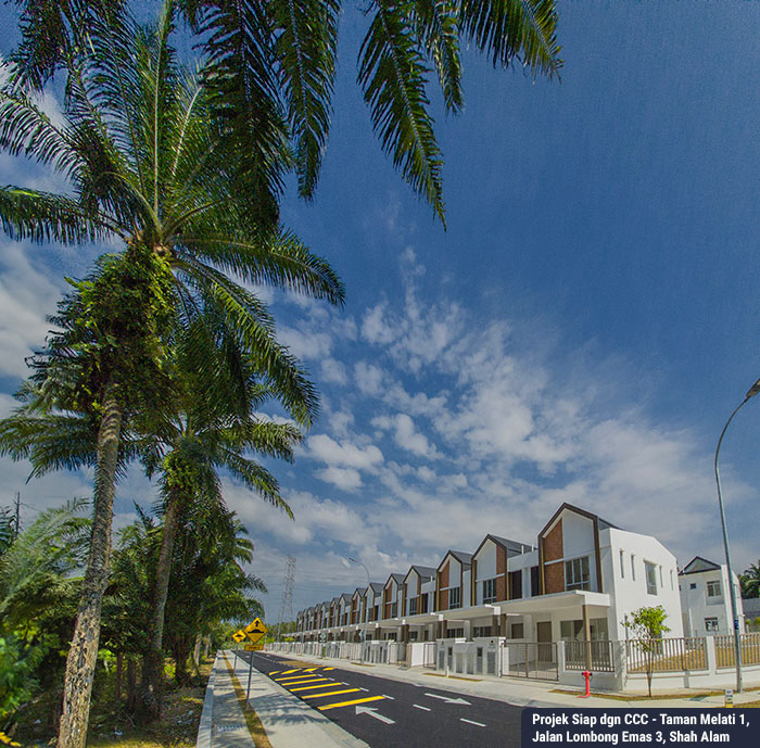 Projek Siap Taman Melati 1
