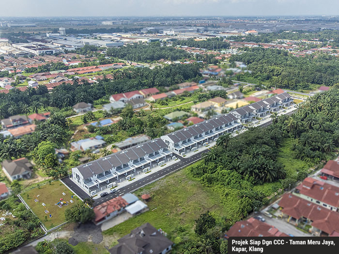 Taman Meru Jaya Siap Dibina