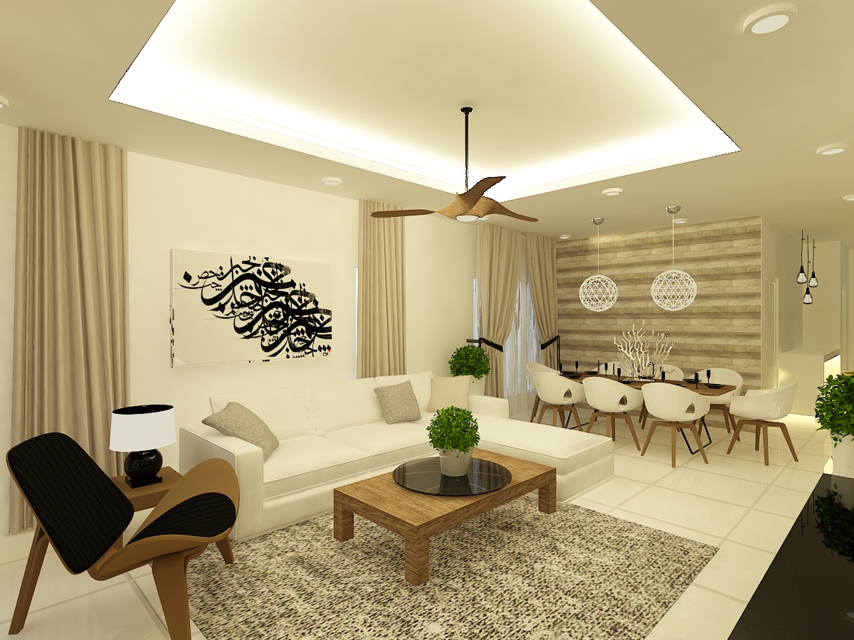 Interior Design Rumah Contoh Teres 2 Tingkat | Psoriasisguru.com